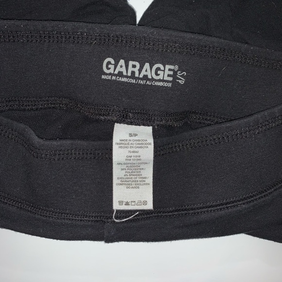 Black Cotton Leggings - Picture 3 of 3